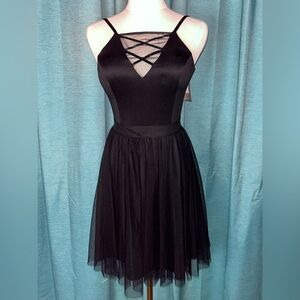 Sexy Short Black Night Out Dress XS NWT